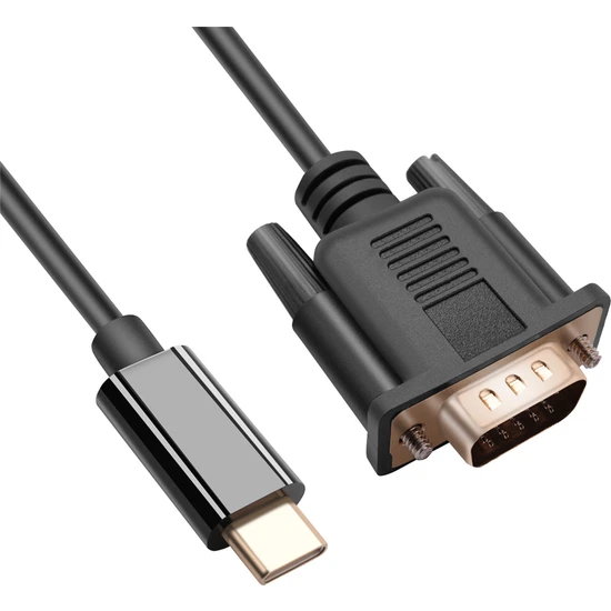KingKuee USB C - VGA Kablosu 5,9 Feet/1,8m, USB Tip C - VGA Kablosu, USB 3.1 Cihazları Için Uygun-Vb. Için Uygun (Yurt Dışından)