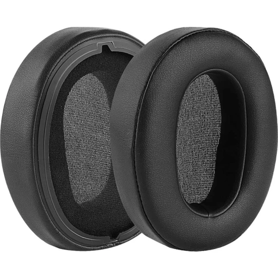 KingKuee WH-XB900N Kulaklıklar Için Yedek Kulak Pedleri Kulak Yastıkları Deri Kulaklık Kulak Yastığı Onarım Parçaları (Siyah) (Yurt Dışından)