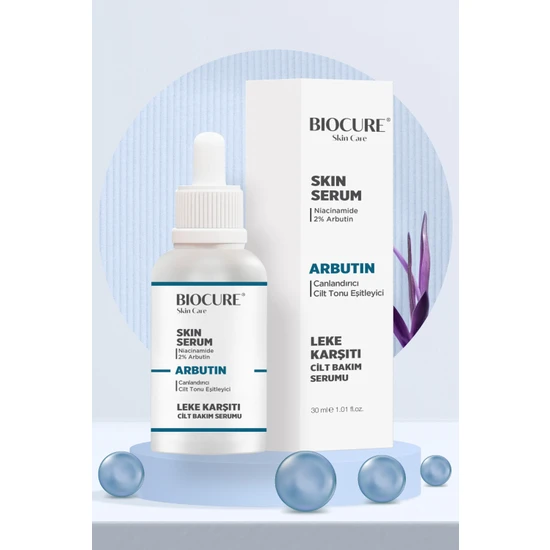 Biocure Arbutin Leke Karşıtı & Canlandırıcı & Aydınlatıcı Cilt Bakım Serumu 30 ml