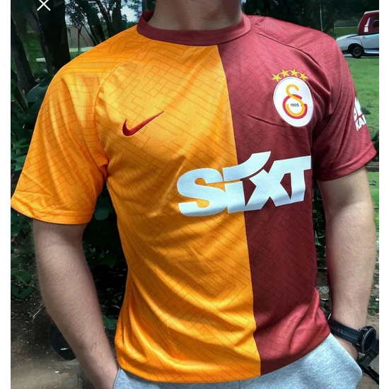 Barbitos Galatasaray Yeni Sezon 2023/24 Yetişkin Icardi  Forması  Sarı-Kırmızı