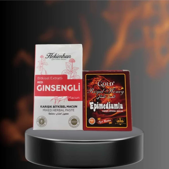 Hekimhan Red Ginsengli Royal Honey Kraliyet Bitkisel Karışımı 420 gr + 240 gr