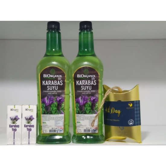 Biorganix Life 2 Adet 1 Lt Karabaş Suyu ve 20ML Karabaş Yağı + All Days Parfümlü Sabun