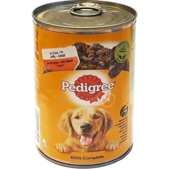 Pedigree Sığırlı Konserve Mama 400 Gr*12 Adet