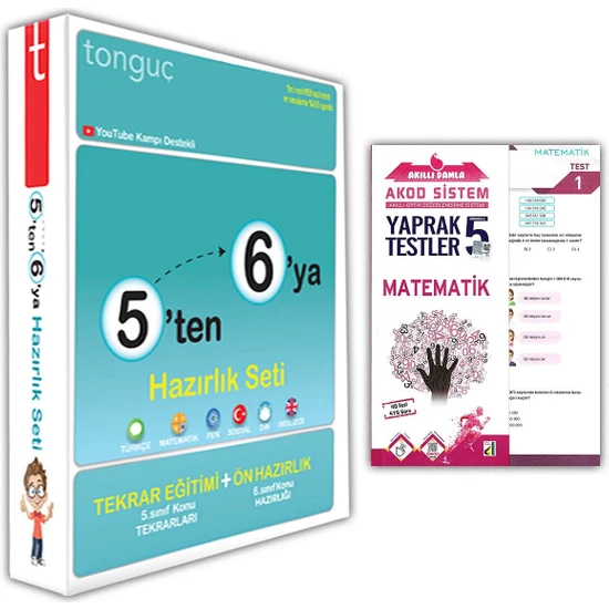 Tonguç Akademi 5'ten 6'ya Hazırlık  - Matematik Yaprak Test