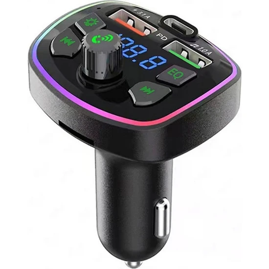 Kensa Araç Bluetooth Fm Transmitter Mp3 ve Şarj KT-325