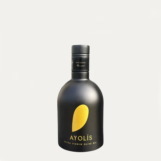 Ayolis Premium Gurme Zeytinyağı 500 Ml Memecik Ödüllü Yüksek Polifenollü Erken Hasat Soğuk Sıkım Natürel Sızma