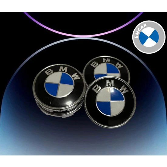 BMW Emcar Bmw Jant Göbeği 4lü Paket