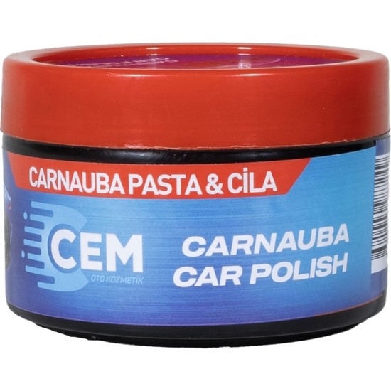 Cemcar Cem Car Care Pasta Cila Carnauba 250ML Fiyatı