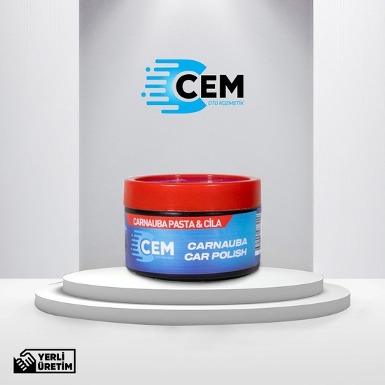Cemcar Cem Car Care Pasta Cila Carnauba 250ML Fiyatı