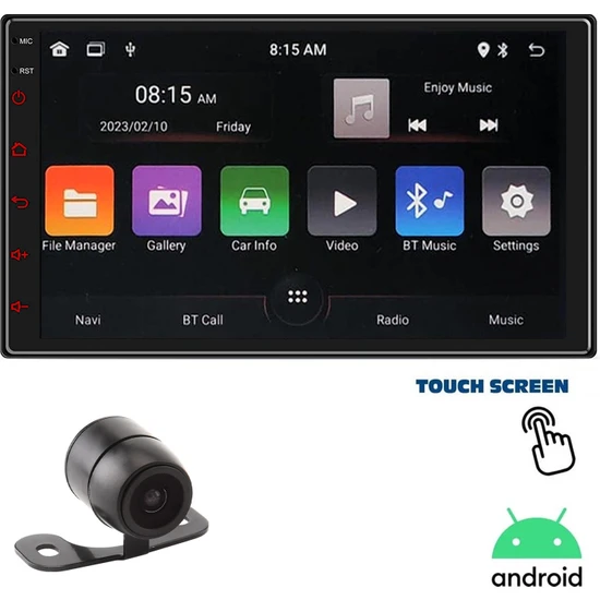 Navıgold DS-980S Android Double Teyp 7 Inç 4X55 Watt 2+32GB Carplay