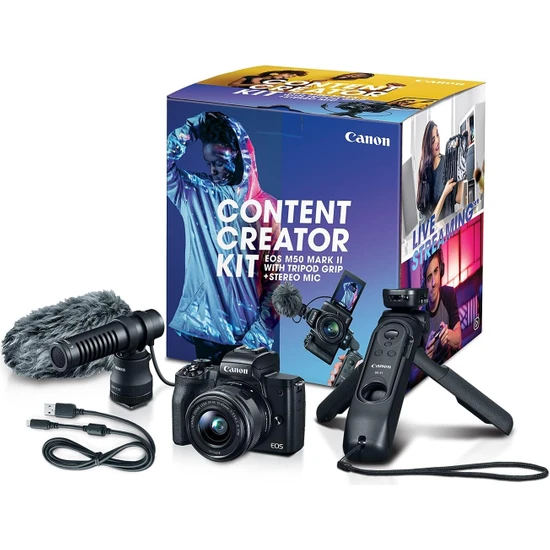 Canon Eos M50 Mark Iı Content Creator Kit