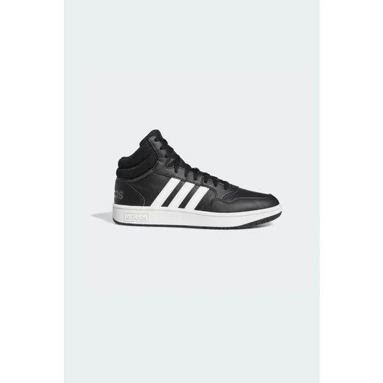 adidas Hoops 3.0 Mıd Erkek Spor Ayakkabı GW3020 Cblack/ftwwht/gresıx