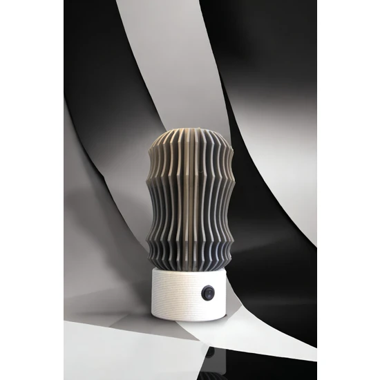 Eka Design Striped Model Masa/gece Lambası
