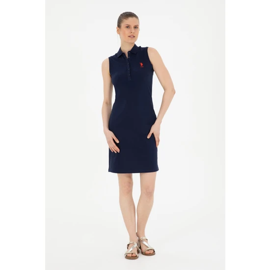 U.S. Polo Assn. Kadın Lacivert Elbise (Örme) 50285857-VR033