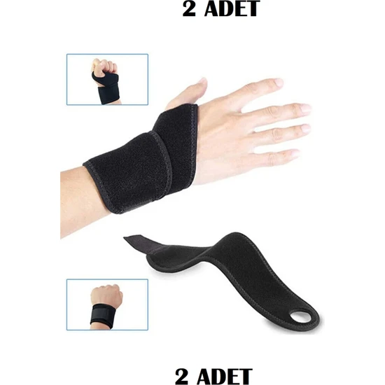 Ankaflex 2 Adet Exp El Bilek Ateli Medikal Ortopedik Spor Bandı Bandajı Statik Splinti Bilekliği Incinme Burkulma Bandajı