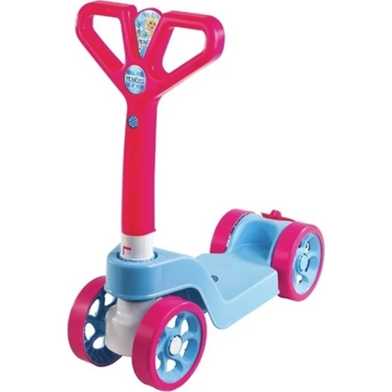 Furkan Toys Prenses 4 Tekerlekli Katlanabilir Direksiyon Çocuk Scooter