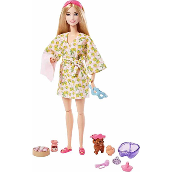 Barbie Spa Günü Bebekleri GKH73 HKT90 Bakım Zamanı