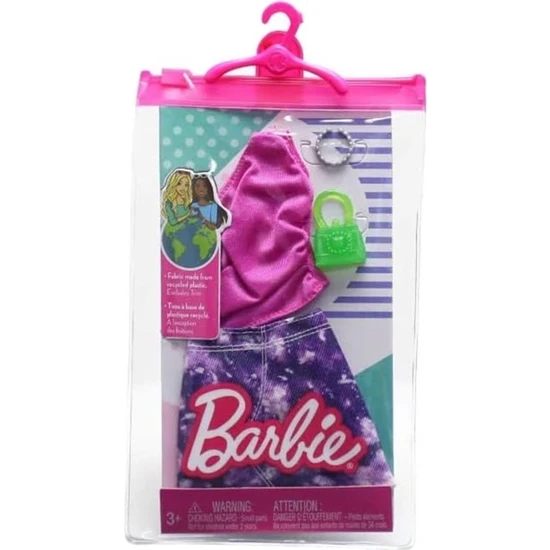 Barbie nin Kıyafet Koleksiyonu GWD96 GWC27 HJT19