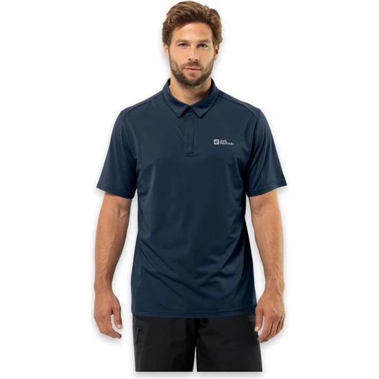 Jack Wolfskin 1809801TR Delgami Polo M Erkek T-Shirt