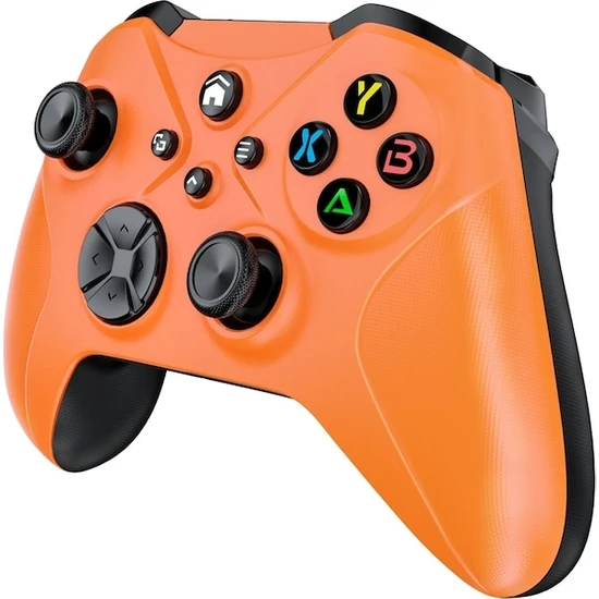Lalulala Turuncu Kablosuz Gamepad Denetleyicisi Xbox One Için Wıfı Oyun Kontrolü Pc Için Bluetooth 6-Axıs Joystick Oyun Oyun Pedi Ile 3.5mm Ses Jakı (Yurt Dışından)