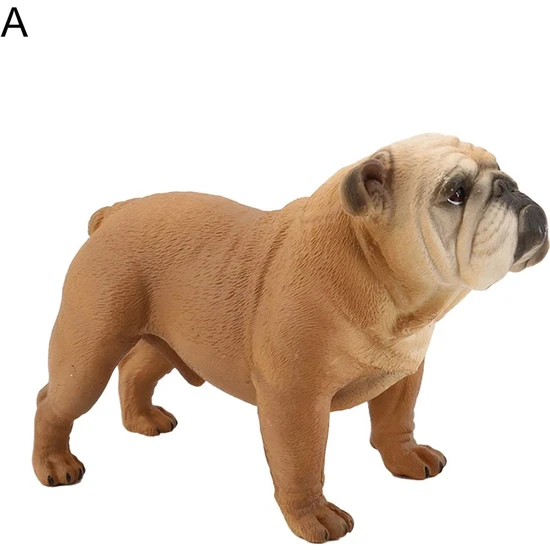 Lalulala Bulldog Modeli Bilişsel Yetenek Çapaksız Kokusuz Fransız Bulldog Aksiyon Figürü Oyuncak Çocuklar Için (Yurt Dışından)