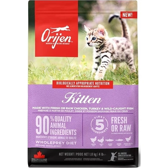 Orijen Kitten Yavru Kedi Maması 1.8 Kg