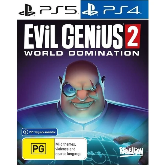 Rebellion - Evil Genius 2: World Domination PS4 PS5 Oyun (PSN Account/Hesap)
