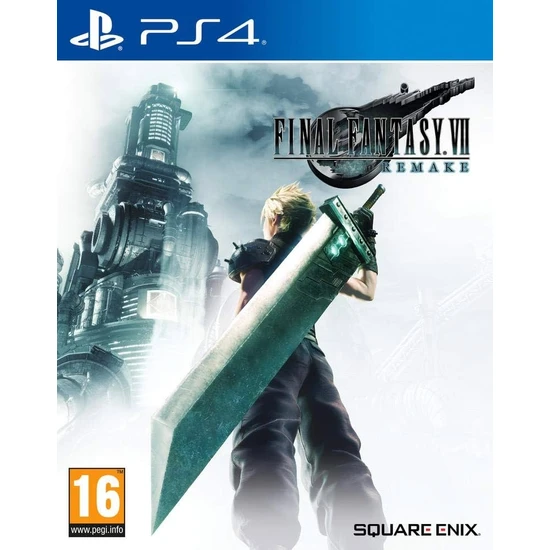 Square Enix - FINAL FANTASY VII Remake PS4 PS5 Oyun (PSN Account/Hesap)