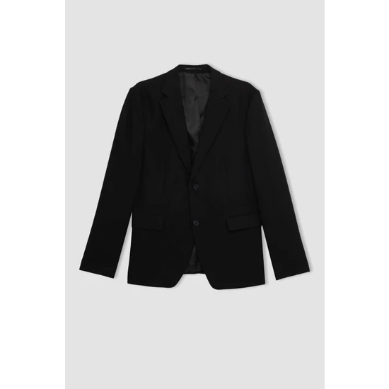 DeFacto Modern Fit Astarlı Blazer Ceket C5988AX24SP