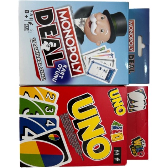 Monopoly ve Uno Oyun Seti Fiyatı - Taksit Seçenekleri