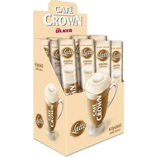 Cafe Crown Latte Kahve 17 Gr. x 24 Adet