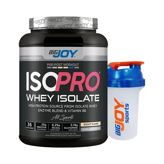 Bigjoy Sports Isopro Whey Isolate Çikolata 1098G 36 Servis Izole Protein