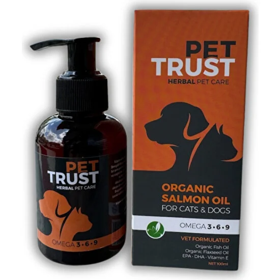 Pet Trust Herbal Pet Care Organik Somon Yağı 100 ml