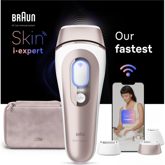 Braun Ipl Skin I·expert, Evde Tüy Alma, Ücretsiz Uygulama, Çanta, Gillette Venus, 3 Başlık, PL7253