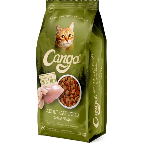 Cango Kokteyl Yetişkin Kedi Maması 15 kg