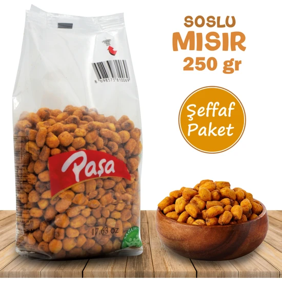 Paşa Kuruyemiş Paşa Soslu Mısır 250 gr