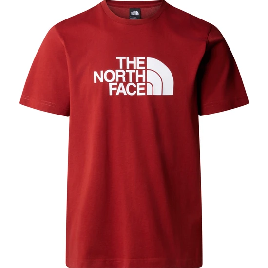 The North Face M S/s Easy Tee Erkek Kırmızı Giyimtshirt NF0A87N5POJ1