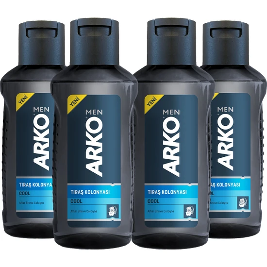 Arko Men Cool Erkek Tıraş Kolonyası 4X255 ml