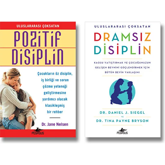 Pozitif Disiplin - Dramsız Disiplin 2 Kitap Set Jane Nelsen & Daniel J. Siegel & Tina Payne Bryson