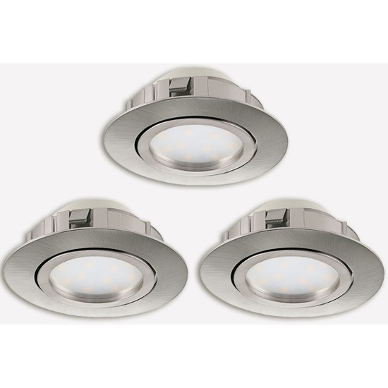 Eglo Pineda-Ip Lámpara Empotrable de Exterior LED Blanco Luz Cálida 11W