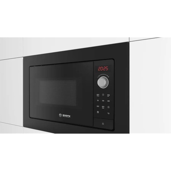 Bosch BFL623MB3 Ankastre Mikrodalga Fırın 20 lt Kapasite 800 W Güç Dijital Kontrol Özellikli