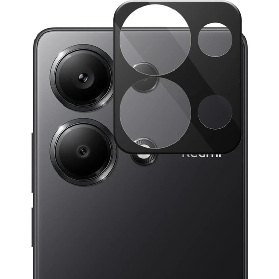Microsonic Xiaomi Redmi Note 13 Pro 4g Kamera Lens Koruma Camı V2 Siyah