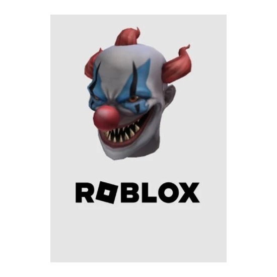 Roblox - Evil Clown Mask - Roblox Key