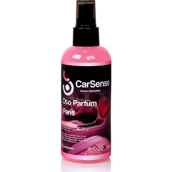 Carsense Oto Parfüm Paris - Sprey Araç Kokusu 200 ml