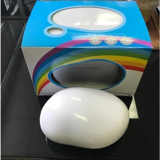 Lebeigo Yaratıcı Gece Lambası Projektör Işığı Projektör Yumurta Şeklinde Gökkuşağı Projektör Işığı Renkli LED Projektör Işığı (Yurt Dışından)