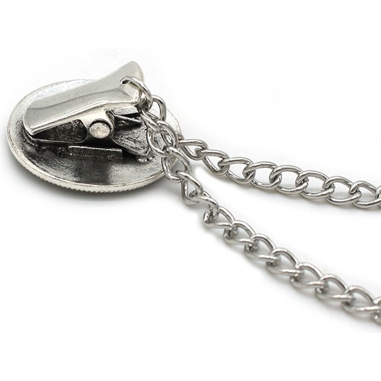 Fuhaidan Vintage Çiçek Zincir Hırka Klip Bayan Retro Püskül Fiyatı