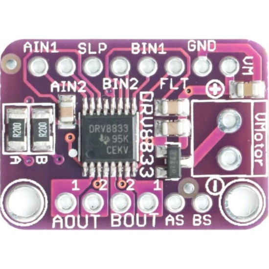 Robiz DRV8833 Step Motor Sürücü Modül Dc 10V 1.2A Pwm Çift H Fiyatı