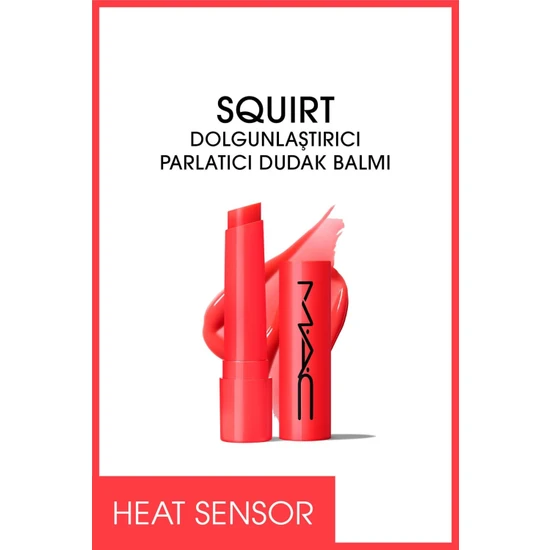 MAC Squirt Dolgunlaştırıcı Parlatıcı Dudak Balmı-heat Sensor-2.3 G-773602692187