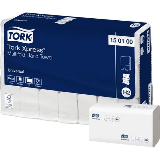 Tork Xpress® Z Katlamalı Havlu Kağıt – Universal 230*21 // 150100