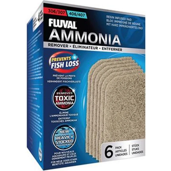 Fluval 307407 Için Ammonia Remover 6 Lı Paket 326107